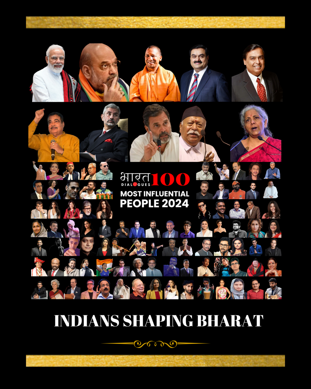 Bharat Dialogues 100 Most Influential People 2024