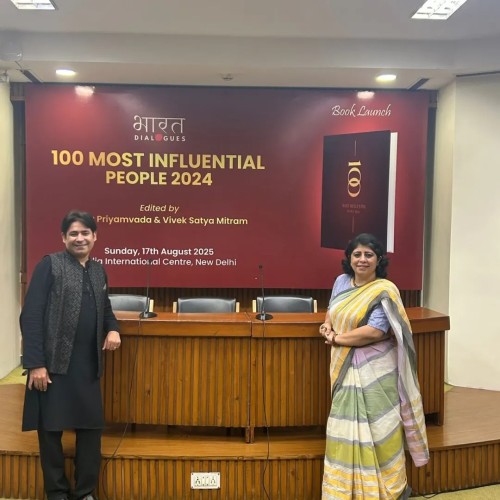 Coffee Table Book - Bharat Dialogues 100 Most Influential People 2024