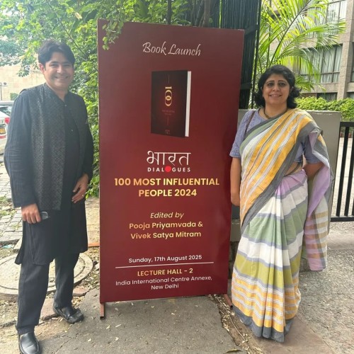 Coffee Table Book - Bharat Dialogues 100 Most Influential People 2024